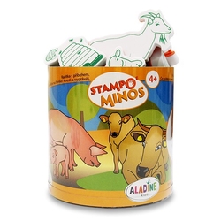 Dětská razítka Stampo Minos Aladine - Zvířátka ze farmě