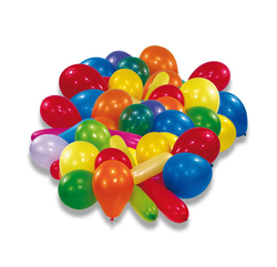 Nafukovací balónky,  mix barev 20 ks