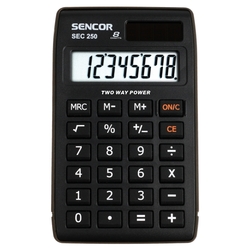 Kapesní  kalkulačka Sencor SEC 250