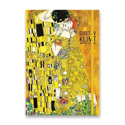 Náčrtník Shkolyaryk Sketch & Note Art - A5, tečkovaný, 80 listů, Van Gogh nebo G. Klimt
