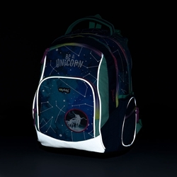 Školní batoh Karton P+P pro prvňáčky  OXY GO Unicorn Pattern
