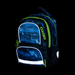 Školní batoh Karton P+P Oxy Next - Camo blue