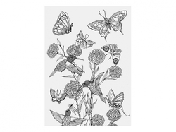 Antistresové omalovánky A4 MFP - Motýlí zahrady