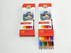 Pastelky 3717 akvarelové RYBY - 18 barev