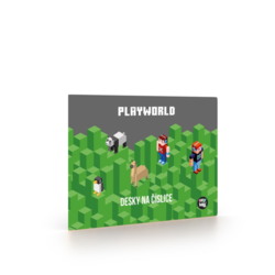 Desky na číslice, Karton P+P - Playworld