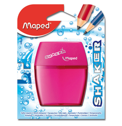 Ořezávátko Maped Shaker, se 2 otvory, blistr, mix barev
