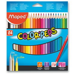 Pastelky Maped Color´Peps, 24 barev