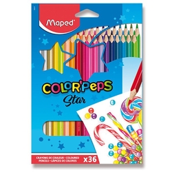Pastelky Maped Color´Peps, 36 barev