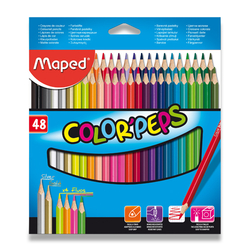 Pastelky Maped Color‘ Peps, 48 barev