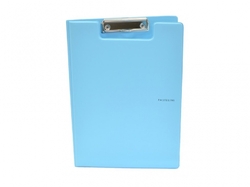 Uzavíratelná psací podložka s klipem A4 PASTELINI, Karton P+P, mix barev, Barva Modrá