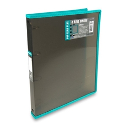 4kroužkový pořadač FolderMate Pop Gear Plus - A4, výběr barev, Barva Kouřový