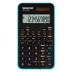 Školní kalkulačka Sencor SEC 106 - mix barev,Barva Modrá