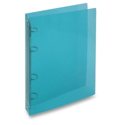 4kroužkový pořadač Transparent A5, hřbet 25 mm - mix motivů, Barva Modrá