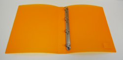 4kroužkový pořadač Karton P+P Opaline, A4, hřbet 35 mm - mix barev, Barva Oranžová