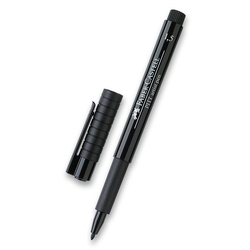 Kaligrafické popisovače Faber-Castell Pitt Artist Pen,Barva Černá - 1,5 fix