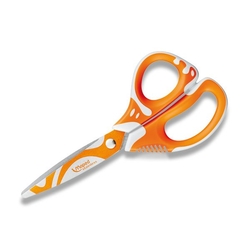 Nůžky Maped Zenoa Fit - 13 cm, blistr, mix barev pro praváky,Barva Oranžová