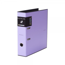 Pákový pořadač Karton P+P Pastelini 7 cm - mix barev, Barva pastelově fialové