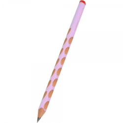 Obyčejná tužka trojhranná silná STABILO EASYgraph HB P - mix barev, Barva pastelově fialové