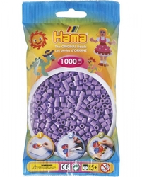 Zažehlovací korálky Hama 1000 ks - jednotlivé barvy,Barva pastelově fialové