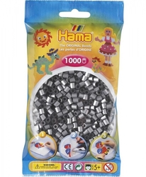 Zažehlovací korálky Hama 1000 ks - jednotlivé barvy,Barva stříbrné