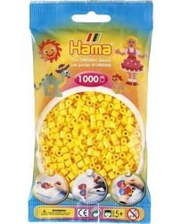 Zažehlovací korálky Hama 1000 ks - jednotlivé barvy, Barva žluté