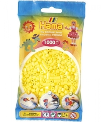 Zažehlovací korálky Hama 1000 ks - jednotlivé barvy,Barva pastelově žluté