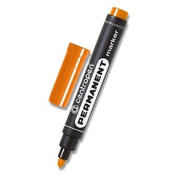 Fix Permanent Centropen 8566 - mix barev,Barva Oranžová