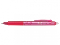 Gumovací pero Pilot FriXion Clicker 0,5 mm - mix barev, Barva Růžová