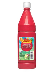 temperová barva Jovi 500ml v lahvi - výběr barev,Barva Červená