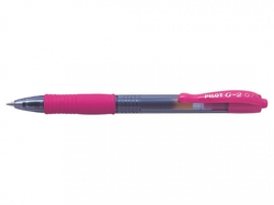 Propiska Pilot G-2 0,7 mm - mix barev,Barva Růžová
