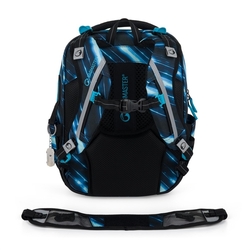 Školní batoh pro holky Bagmaster Beta 25 B - auto