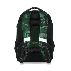 Školní batoh Walker Fame Uni Camo Green