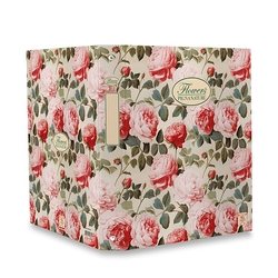 4kroužkový pořadač Pigna Nature Flowers, A4, kroužek průměr 30 mm, mix motivů