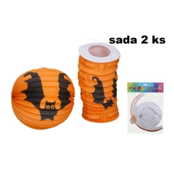 Lampion netopýr - sada 2 ks