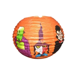 Lampion Halloween - koule 25 cm