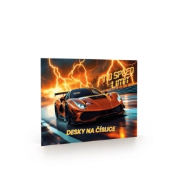 Desky na číslice, Karton P+P - Auto 2