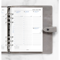 Náhradní náplň do Diáře Filofax 2027 - A5 týdenní