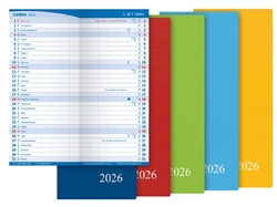 Diář 2026 M101/PVC měsíční color