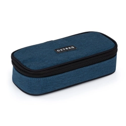Školní pouzdro na tužky s klopou Karton P+P - Unicolor - Blue 