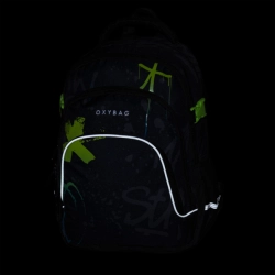 Studentský batoh Karton P+P - OXY SCOOLER Graffiti blue