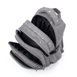 Studentský batoh Karton P+P - OXY SCOOLER  Grey geometric