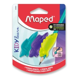 Nástavec na tužku Finger Guide Maped Kidy Learn Grip Animals - 3 ks