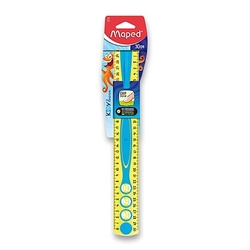 Pravítko Maped Kidy Learn  - 30 cm, mix barev