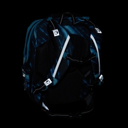 Školní batoh pro holky Bagmaster Beta 25 B - auto
