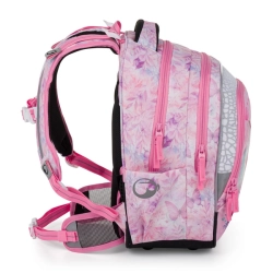 Školní batoh pro holky Bagmaster Beta 26 B - Jednorožec - malý set 