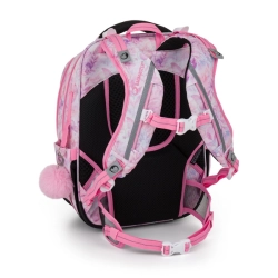 Školní batoh pro holky Bagmaster Beta 26 B - Jednorožec - malý set 