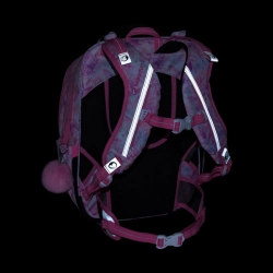 Školní batoh pro holky Bagmaster Beta 26 B - Jednorožec - malý set 
