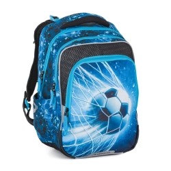 Školní batoh pro kluky Bagmaster Beta 26 C - Fotbal - malý set 