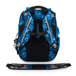 Školní batoh pro holky Bagmaster Beta 26 C - Fotbal - malý set 