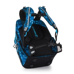 Školní batoh pro holky Bagmaster Beta 26 C - Fotbal - malý set 